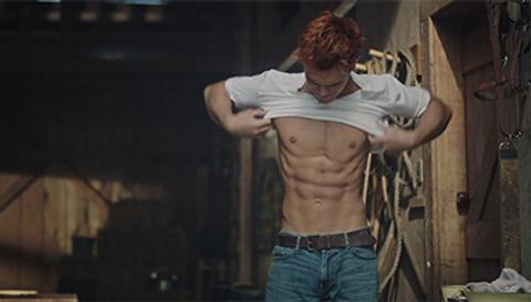 The Hunks of Riverdale Title Specific Actor Specific Non Nude Butt Gay 513