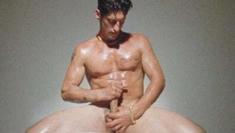 Chain Male: Nude Hotties Wearing Necklaces Fetish Anal Balls 773