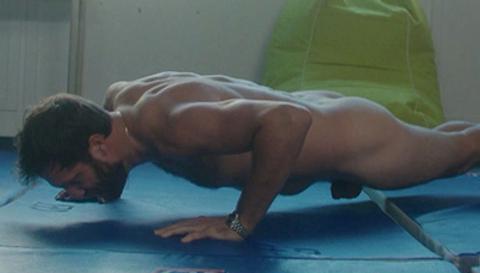Getting One In: Naked Men At The Gym Fetish Athletic Balls 794