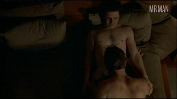 Chris Potter, Hal Sparks in Queer As Folk (2000-2005) Gay Shirtless Bulge Butt 73421
