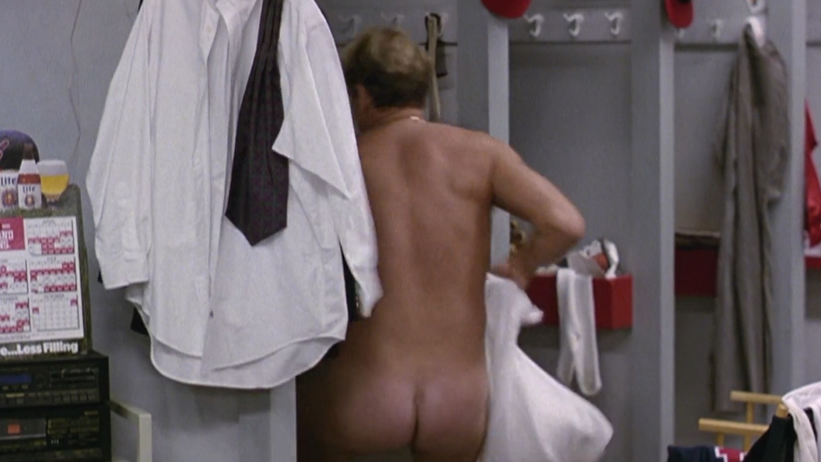 Corbin Bernsen Naked as Roger Dorn. Balls, Butt, Shirtless, Thong, Underwear. 9045