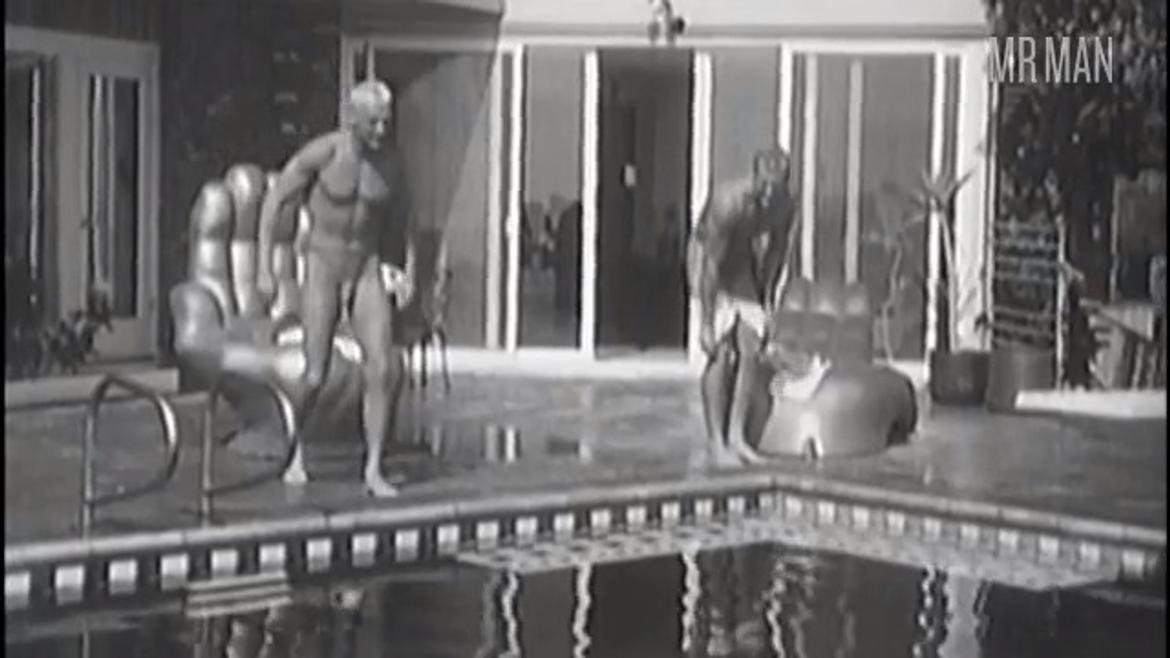 David Lispi Nude as Pool Dude. Balls, Penis, Shirtless, Butt, gay, sexy. 52496