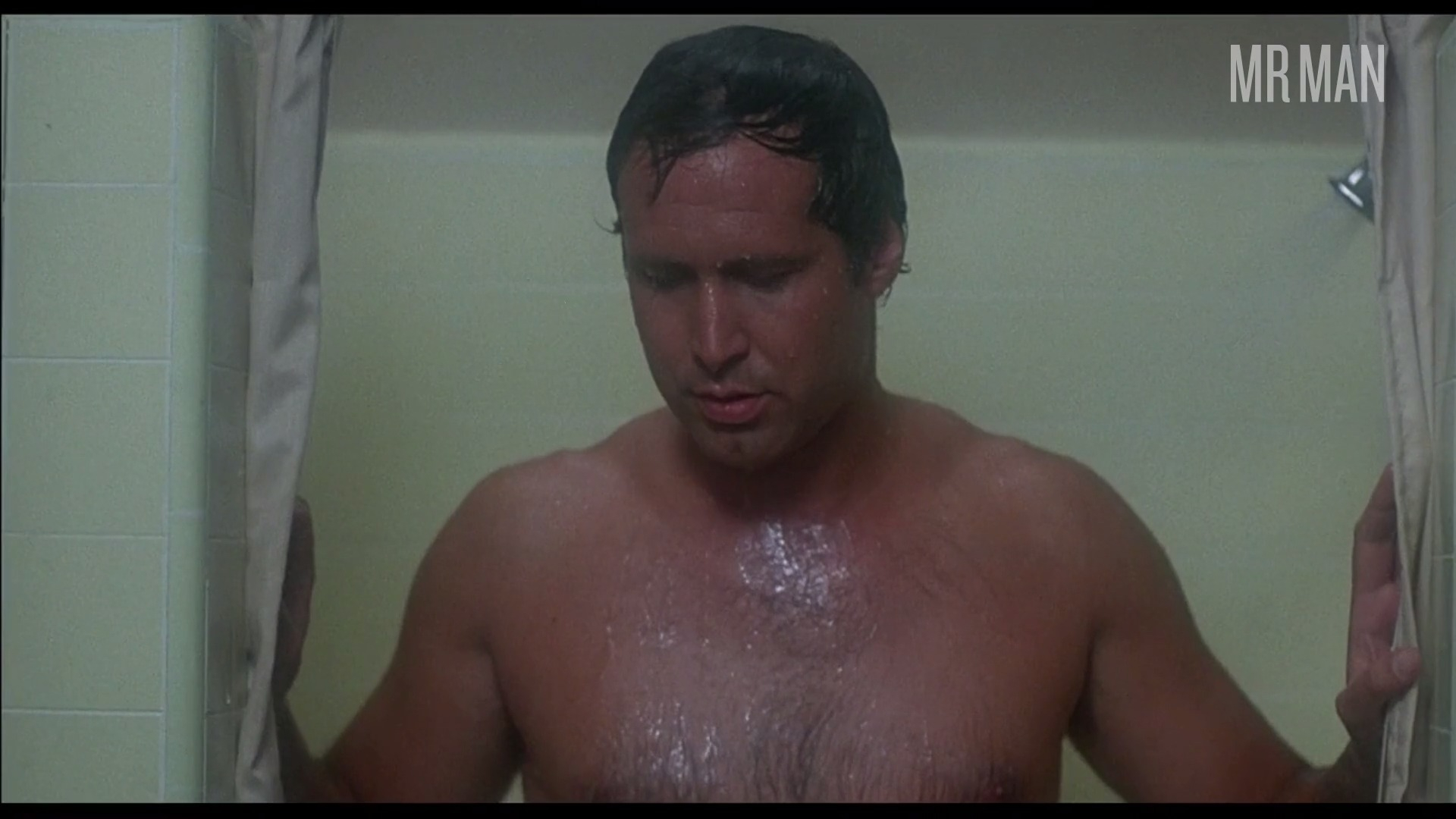 Hottest Chevy Chase Scene in Modern Problems. Sexy, Shirtless. 29360