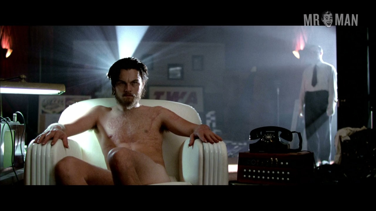 Howard Hughes from The Aviator Naked. Butt, Shirtless, sexy. 413