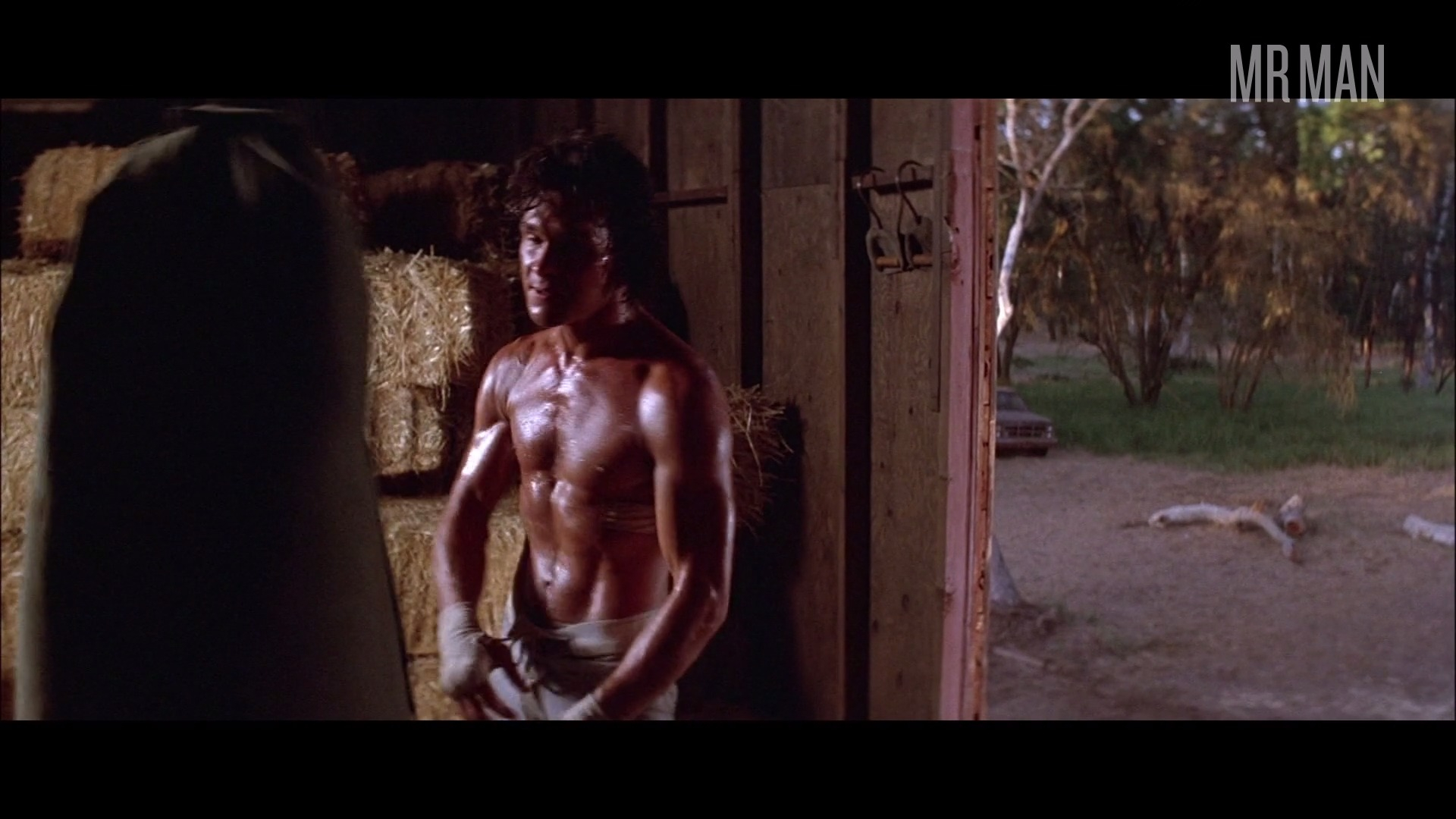 Road House's Sexiest Scenes with Patrick Swayze. Shirtless, butt, sexy. 39300