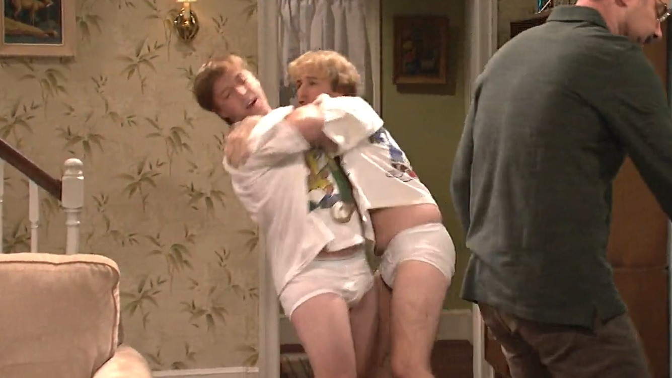Sexiest Scenes of Various from Saturday Night Live. Underwear, bulge, butt. 27431