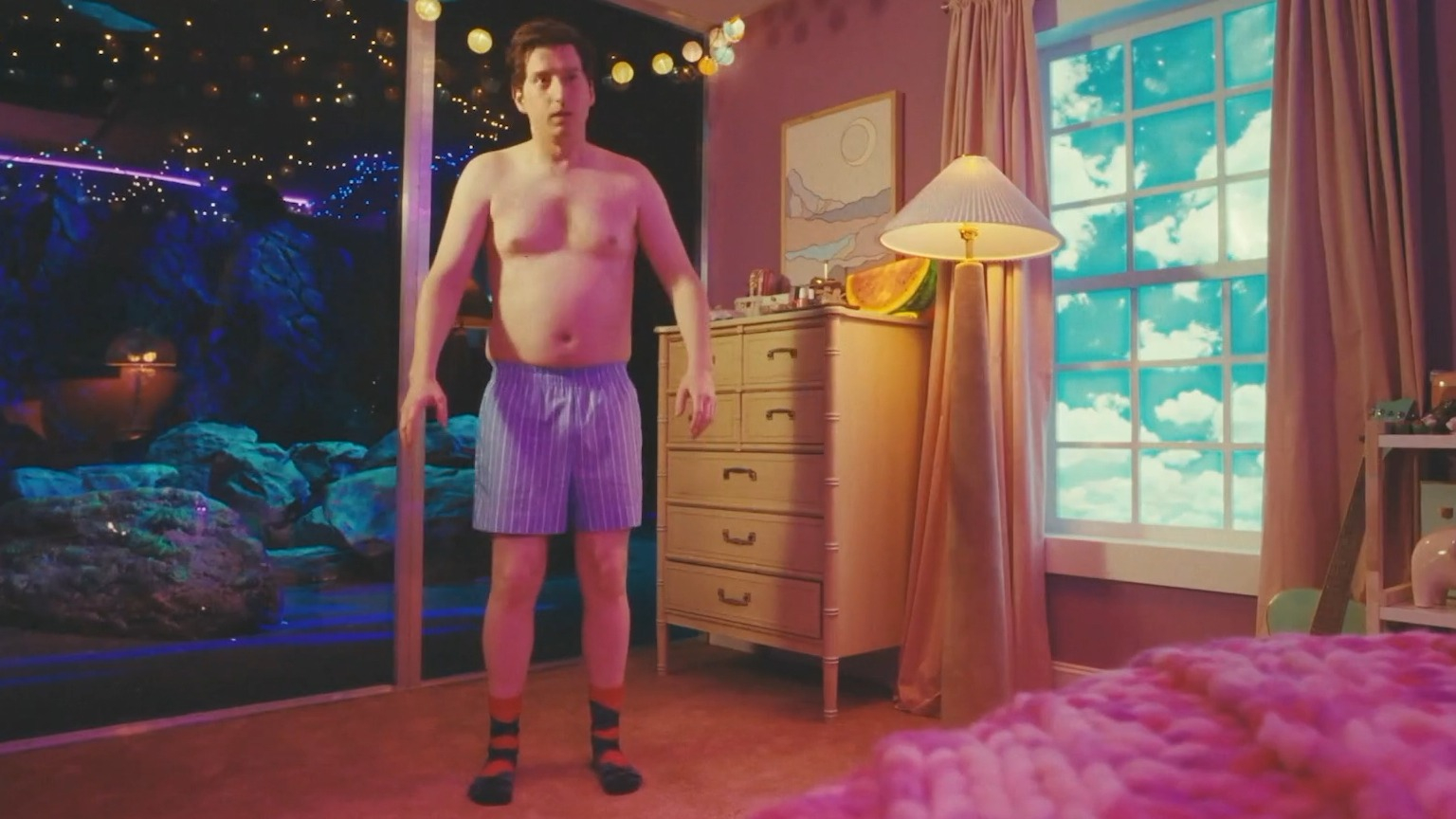 Hottest James Austin Johnson Scene in Saturday Night Live. Shirtless, Underwear. 83840