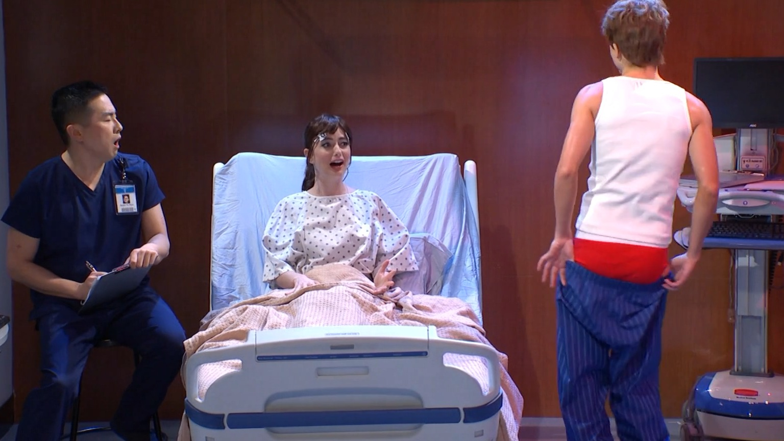 Saturday Night Live's Sexiest Scenes with Bowen Yang. Underwear, bulge, sexy. 77472