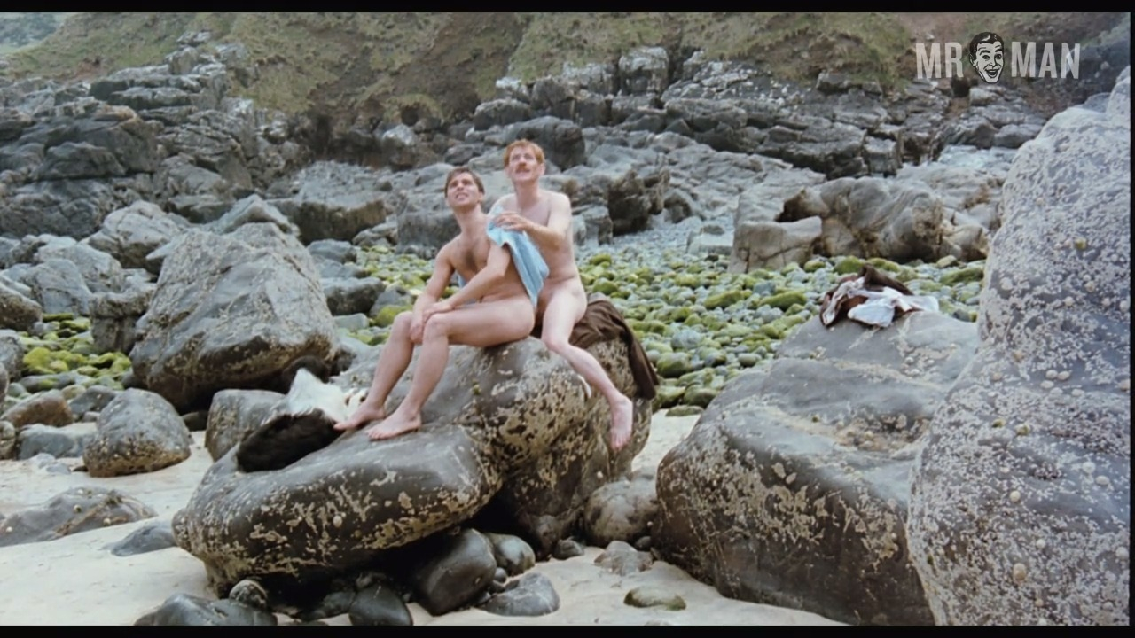 Ian McKellen Naked as D.H. Lawrence. Shirtless, Balls, Penis, Butt. 10047