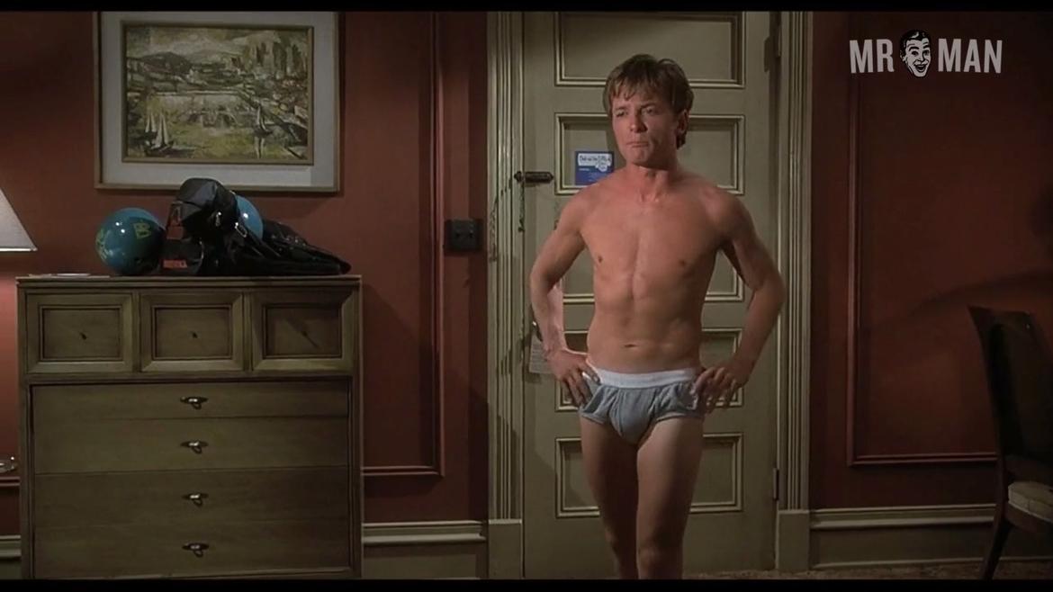 Michael J. Fox Nude as Daniel. Butt, Shirtless, Underwear, sexy. 11108
