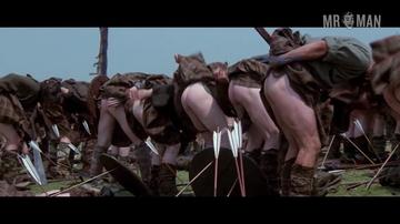 Mel Gibson in Braveheart (1995) Sexy Butt Body Double Butt 5038