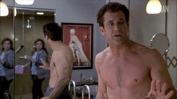 Mel Gibson in What Women Want (2000) Shirtless Shirtless Straight 73692