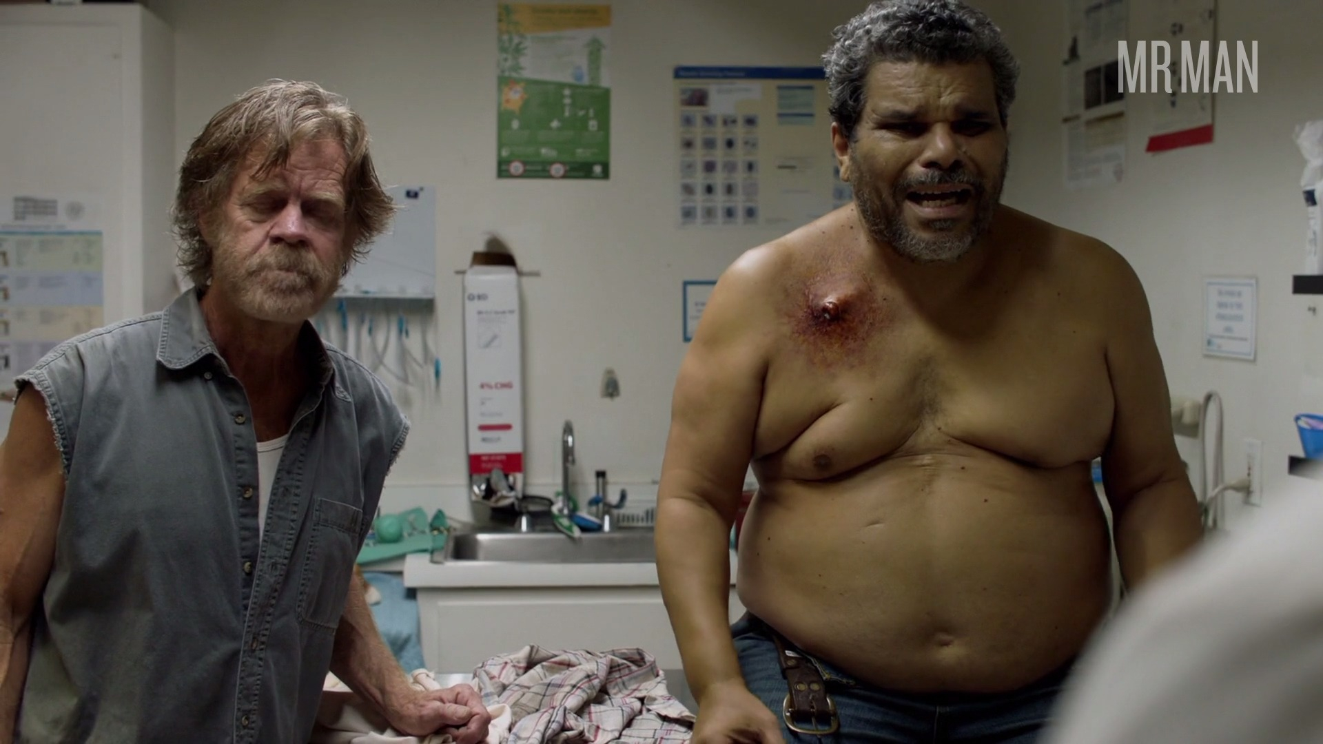 Shameless's Sexiest Scenes with Luis Guzmán. Shirtless, bulge, sexy. 42756
