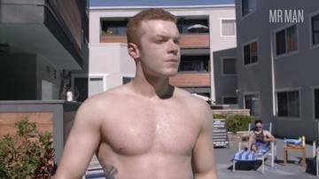 Sexiest Scenes of Ian Gallagher from Shameless. Sexy, Shirtless, bathing suit, bulge. 59897