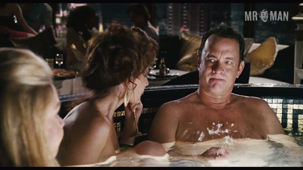 Tom Hanks Naked in Charlie Wilson's War. Butt, Sexy, Shirtless. 4111