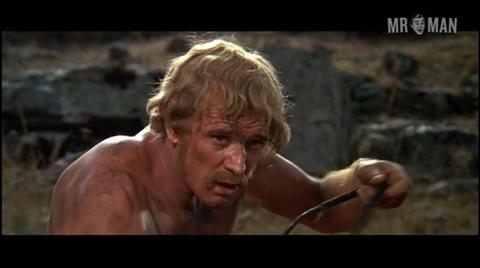 Richard Harris Naked in A Man Called Horse. Balls, Butt, Penis, Sexy, Shirtless. 4741