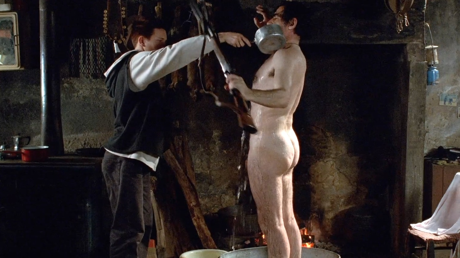Predrag 'Miki' Manojlović Naked as L'homme de forêt (as Predrag Manojlovic). Butt, Shirtless, Penis, gay, sexy. 79803