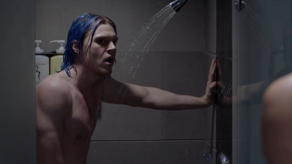 Sexiest Scenes of Kit Walker / Tate Langdon / Kyle Spencer / Jimmy Darling / James March from American Horror Story. Sexy, Shirtless, butt, gay. 21617