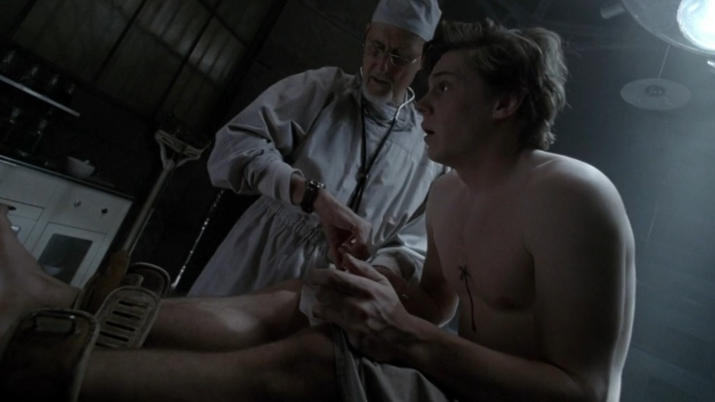 Sexiest Kit Walker / Tate Langdon / Kyle Spencer / Jimmy Darling / James March Scenes. Shirtless, butt, gay. 16174