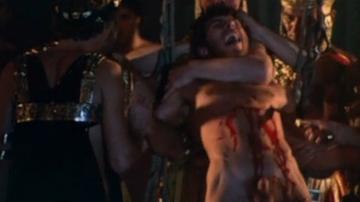 Donato Placido Naked as Proculus. Balls, Butt, Penis, Prosthetic, Shirtless, gay, sexy. 525