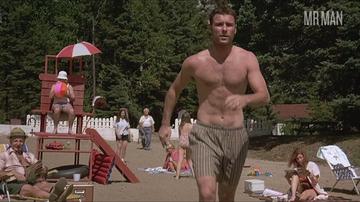 Hottest Liev Schreiber Scene in A Walk on the Moon. Bathing Suit, Shirtless, sexy, straight. 2234
