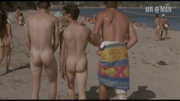 Gabriel Olds Naked in Calendar Girl. Butt, Shirtless, Penis, balls, bulge. 2563