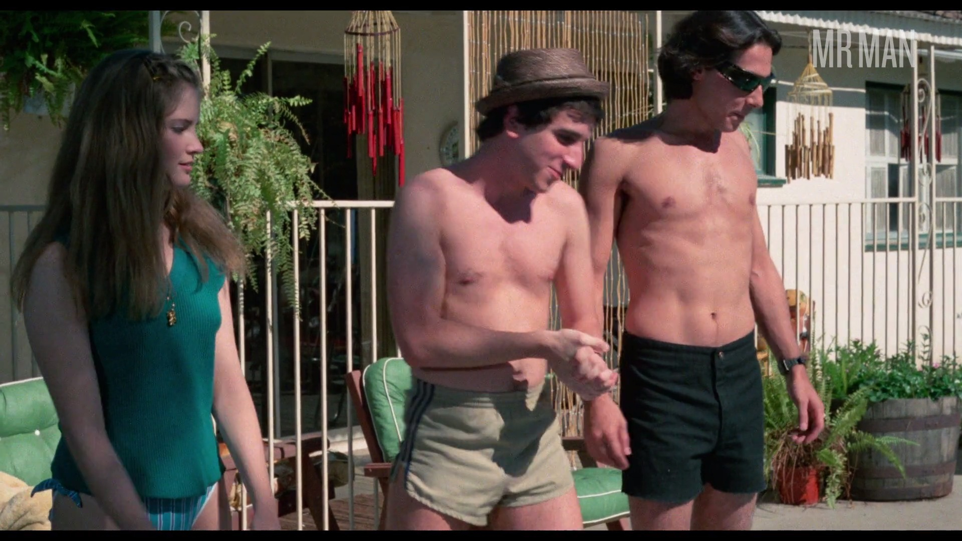 Hottest Robert Romanus Scene in Fast Times at Ridgemont High. Sexy, Shirtless, Bathing Suit, balls, penis. 14162