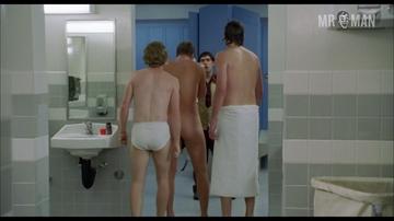 Devon Sawa, Michael C. Maronna, Jason Segel in Slackers (2002) Butt Sexy Shirtless Bulge Underwear Bulge Butt 4340