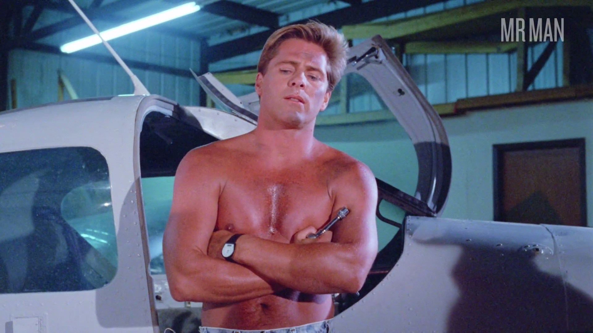 Savage Beach's Sexiest Scenes with Bruce Penhall. Shirtless. 36522