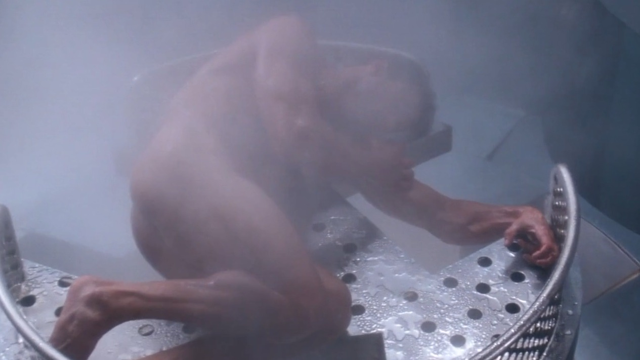 Sylvester Stallone Nude in Demolition Man. Butt, Shirtless. 80752