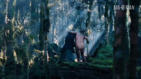 Kiefer Sutherland Nude as Doyle. Butt, Shirtless. 3362