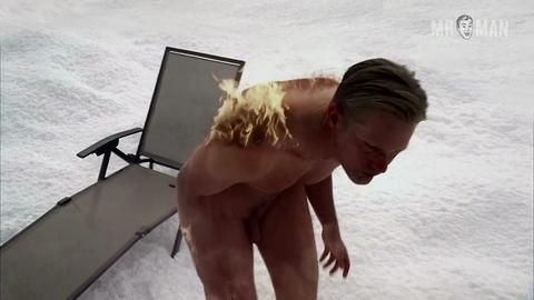 Alexander Skarsgård Naked as Eric Northman. Balls, Penis, Shirtless, butt, gay. 2403