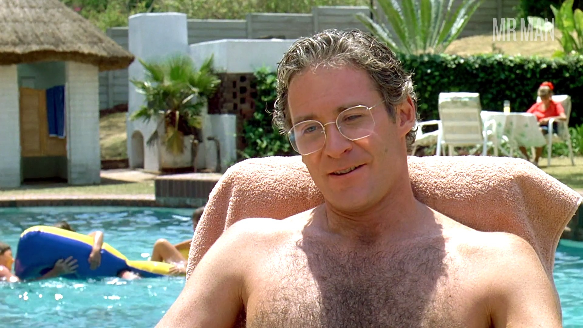 Hottest Kevin Kline Scene in Cry Freedom. Bathing Suit, Shirtless, sexy. 52682