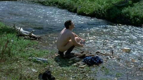 Jake Gyllenhaal Nude as Jack Twist. Butt, Shirtless, balls, body double. 1478