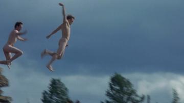Heath Ledger, Jake Gyllenhaal in Brokeback Mountain (2005) Balls Butt Penis Shirtless Body Double Balls Body Double 1483