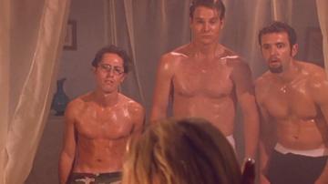 Brian Van Holt, Jonathan Abrahams in Whipped (2000) Shirtless Underwear Bulge Bulge Sexy 79202