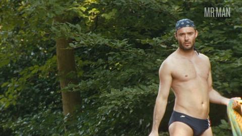 Hottest Spencer Stafford Scene in Scenes of a Sexual Nature. Bathing Suit, Bulge, Shirtless, sexy. 55694
