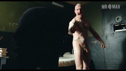 Tom Hardy Nude as Charles Bronson. Balls, Butt, Penis, Shirtless, bulge, underwear. 1844