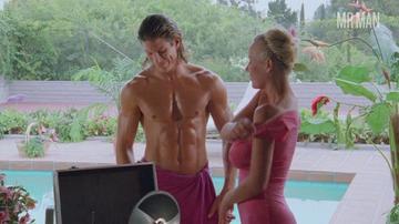 Hottest Paul Logan Scene in L.E.T.H.A.L. Ladies: Return to Savage Beach. Shirtless, bulge*, sexy*. 53864
