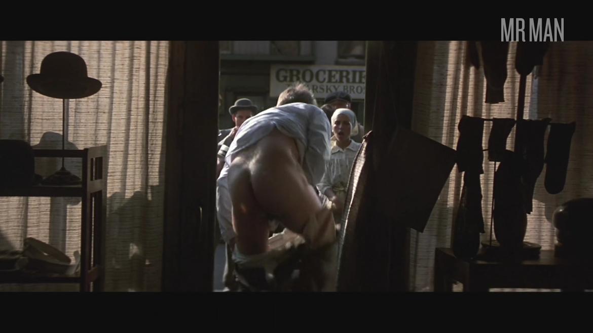 George J. Manos Naked as Novelty Shop Storeman. Butt. 67245