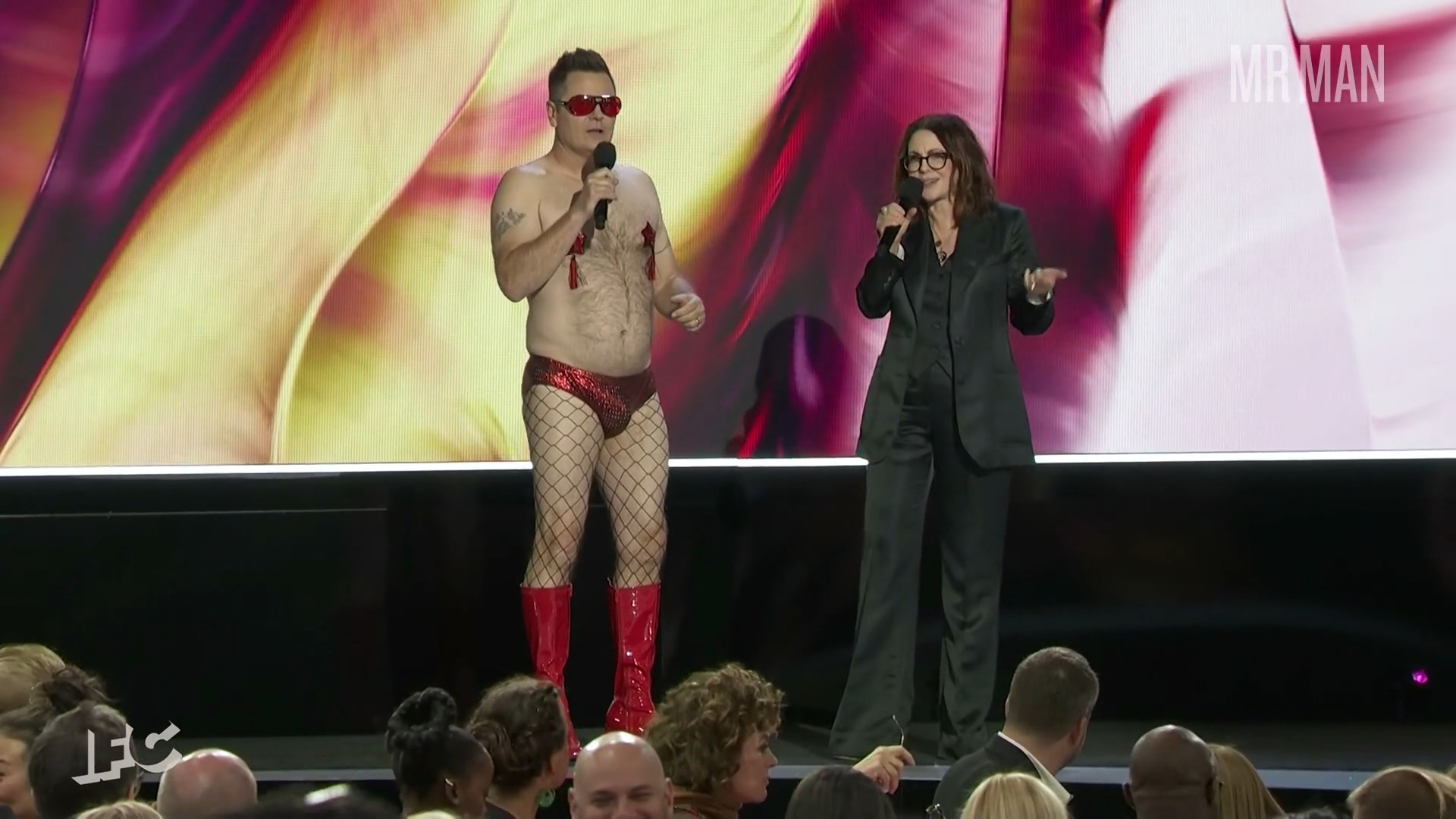 Film Independent's Spirit Awards's Sexiest Scenes with Nick Offerman. Bulge, Shirtless, Underwear. 70230