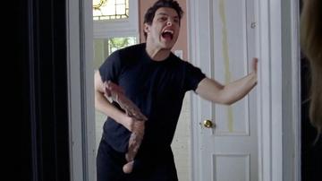 Anthony Sneed in Bad Biology (2008) Balls Penis Prosthetic Balls Bulge 80033