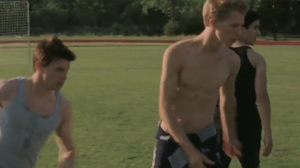 Sexiest Parker Croft Scene in Were the World Mine. Shirtless, gay. 76903