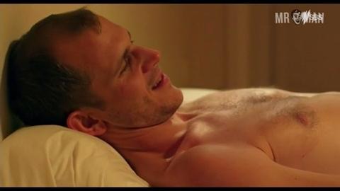 Gustaf Skarsgård Nude as Floki. Butt, Penis, Shirtless, Straight, Balls, Bulge, Underwear, sexy. 3506