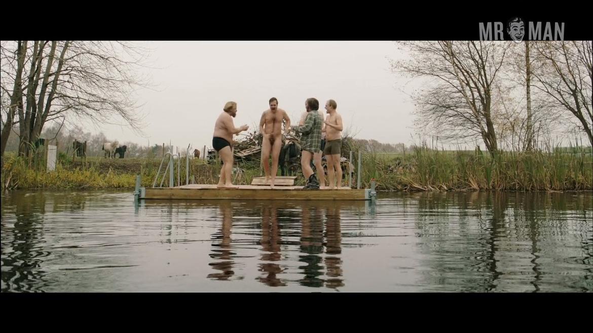 Lars Ranthe, Troels Thorsen, Bjarne Henriksen in The Hunt (2012) Bulge Underwear Shirtless Bulge Shirtless 3784
