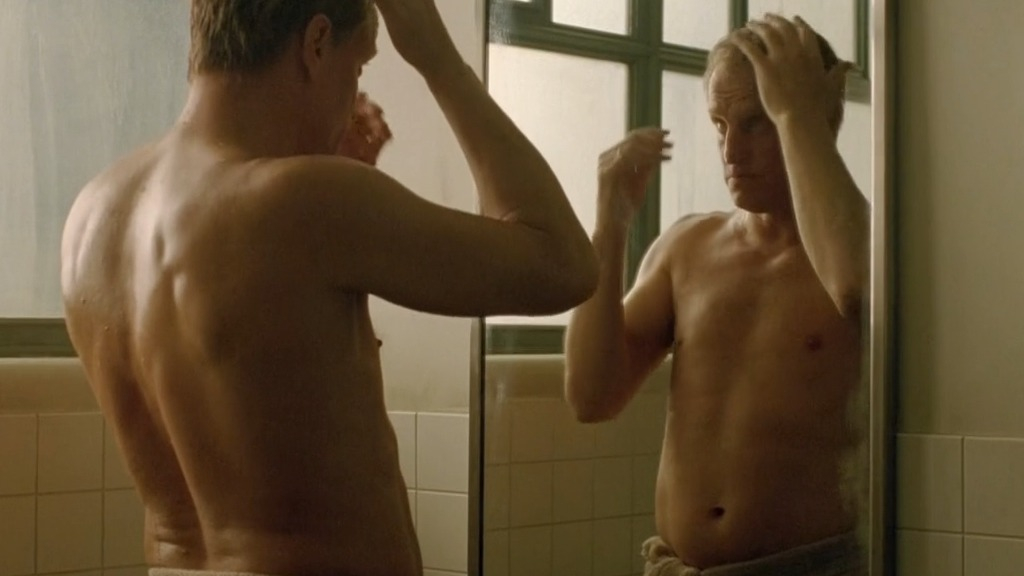 Sexiest Woody Harrelson Scene in True Detective. Sexy, Shirtless. 4393