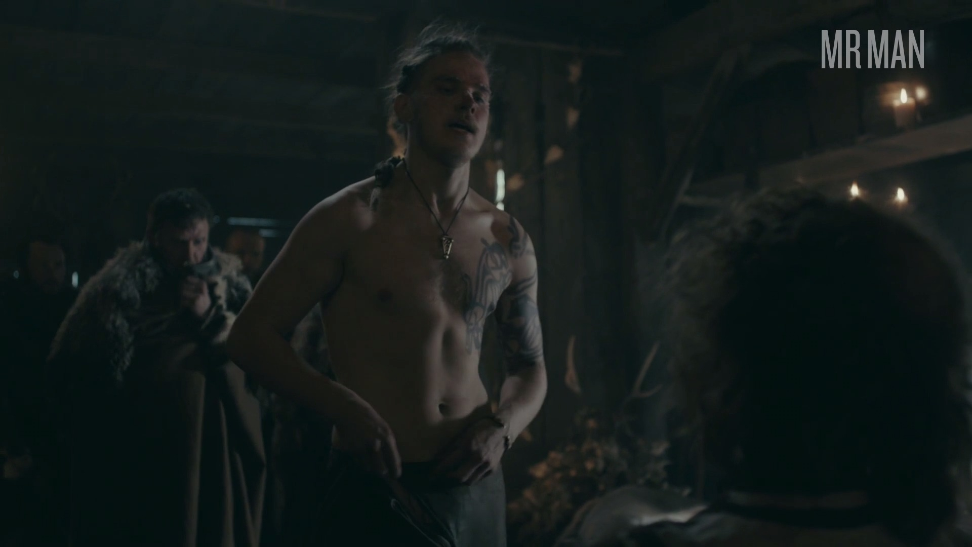 Hottest Hvitserk Scenes. Sexy, Shirtless, butt. 29829