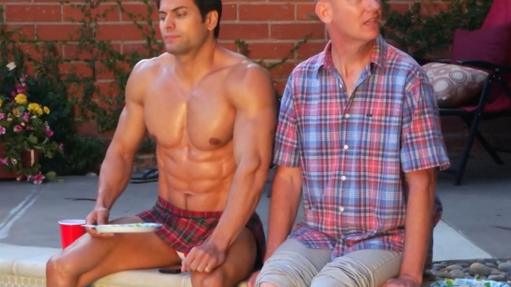 Rico from From Here on OUT Naked. Bathing Suit, Bulge, Sexy, Shirtless, Butt, balls, butthole. 6491