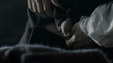 Frank Randall / Jonathan Randall from Outlander Naked. Balls, Penis, Sexy, butt, gay. 9191