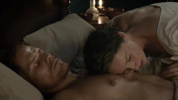 Sam Heughan in Outlander (2014) Shirtless Straight Butt Gay 48159